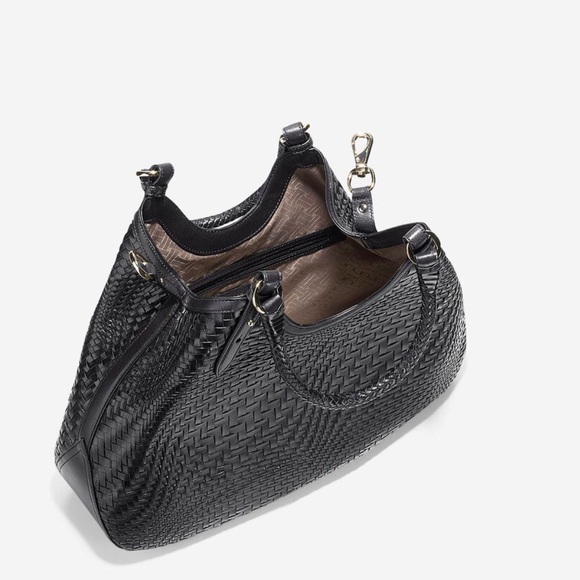 Cole Haan Pebbled Leather Triangle Tote - Picture 2 of 8